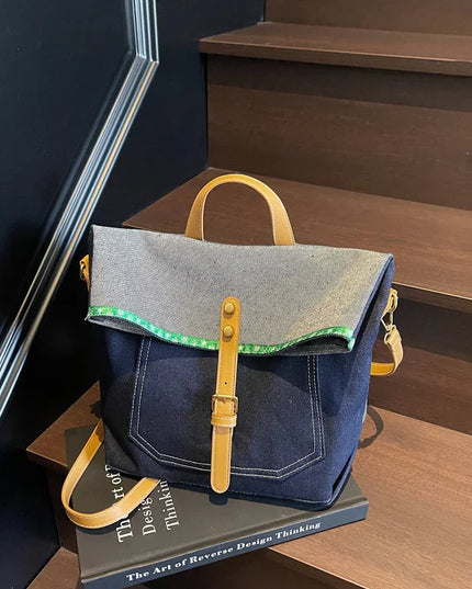 Casual Denim Shoulder & Crossbody Bag.