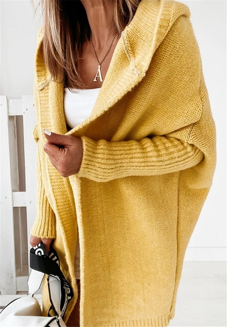 Casual Oversized Hooded Sweater