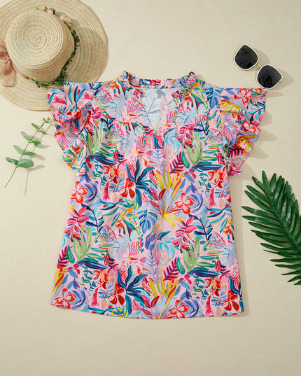 Coral Breeze Blouse