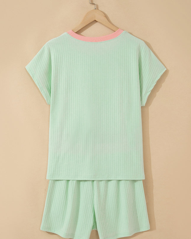 Buttercup Ribbed Knit Set