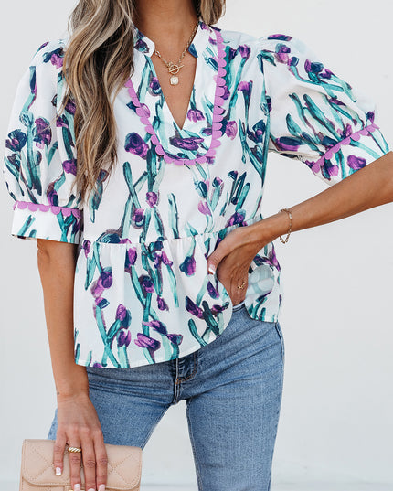 Lavender Muse Top