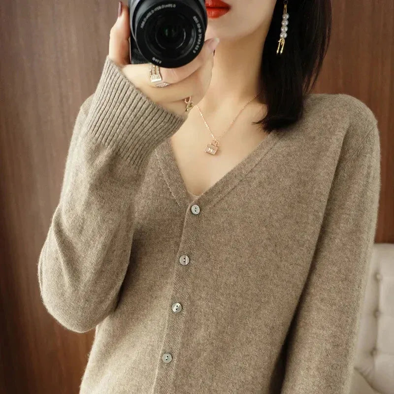 Long Sleeve Warm Knit Cardigan - Everclothed™