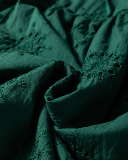 Pine Broderie Mini Dress