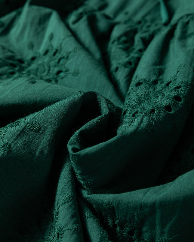 Pine Broderie Mini Dress