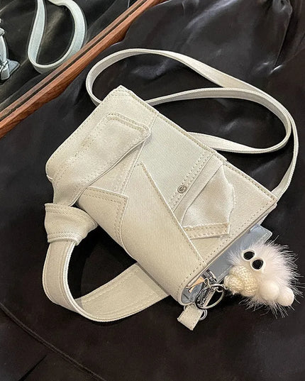 Casual Western Denim Handbag.