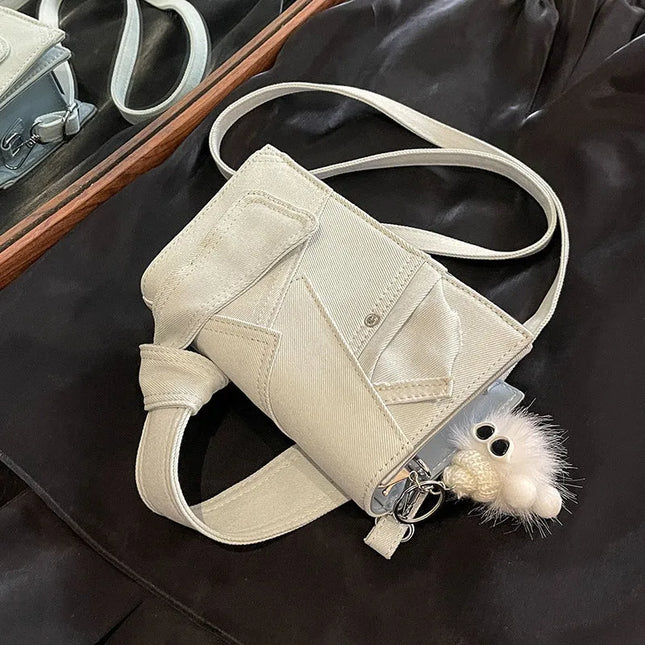 Casual Western Denim Handbag.