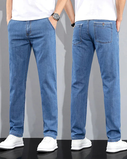 Stretch Slim Fit Casual Trousers.