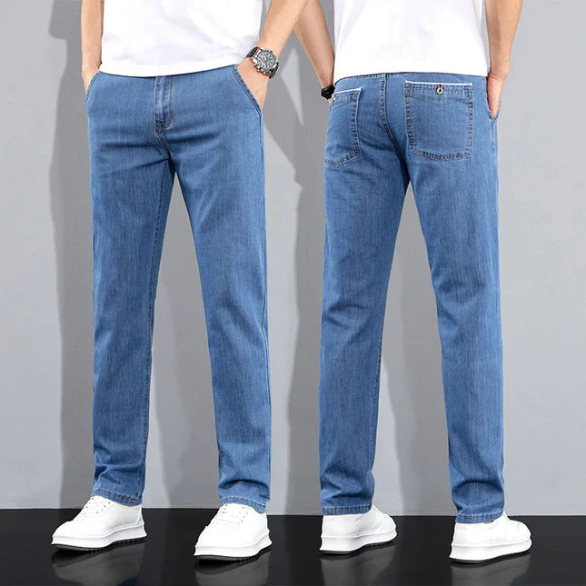 Stretch Slim Fit Casual Trousers.