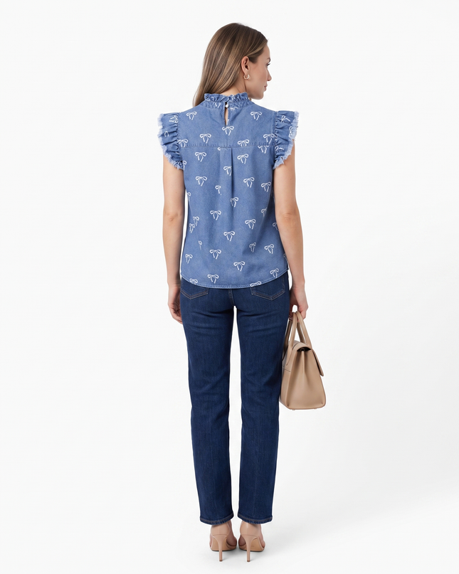 Denim Grace Top