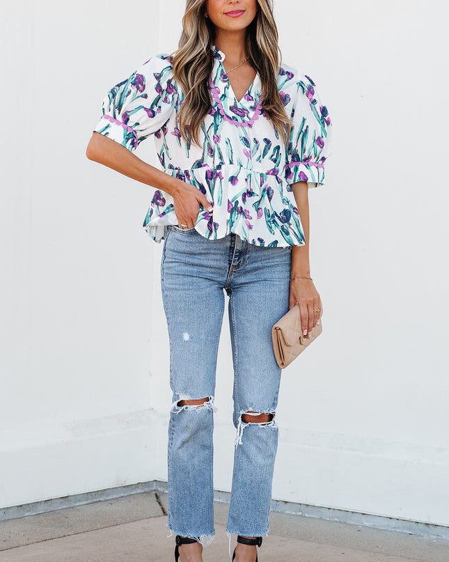 Lavender Muse Top