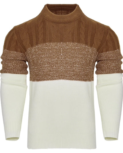 Casual Knit Pullover Sweater for Men