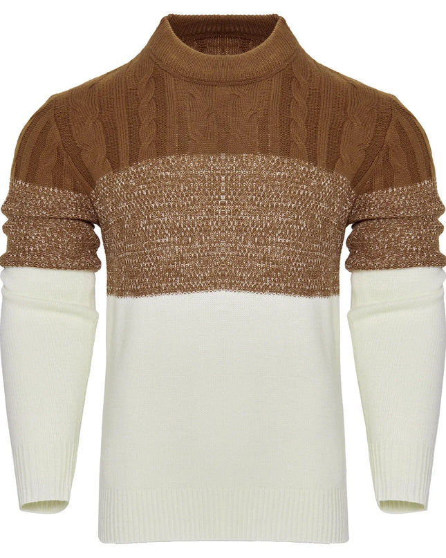 Casual Knit Pullover Sweater for Men
