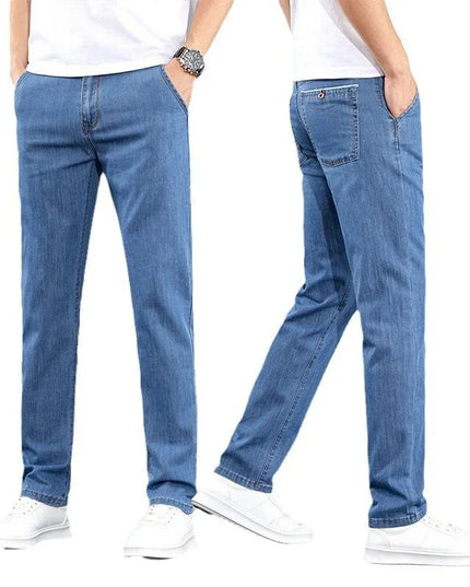 Stretch Slim Fit Casual Trousers.