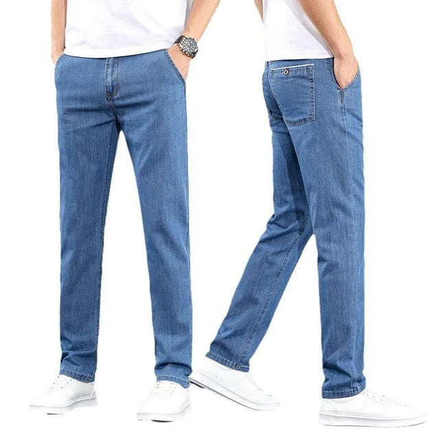 Stretch Slim Fit Casual Trousers.