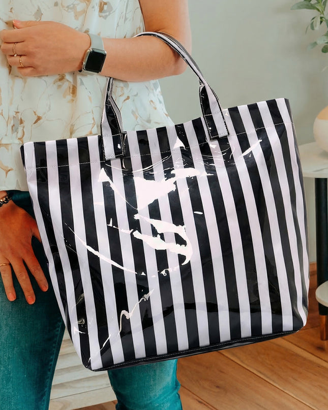 Noir Luxe Tote
