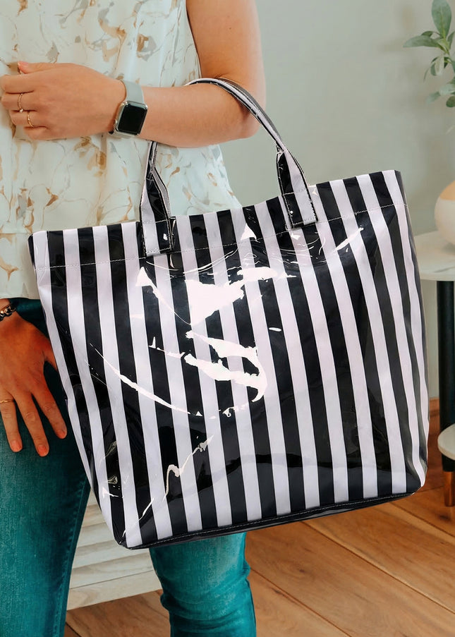 Noir Luxe Tote