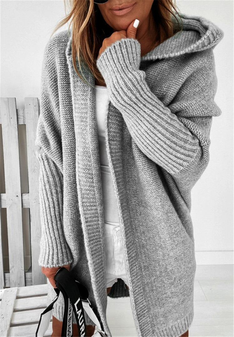 Casual Oversized Hooded Sweater