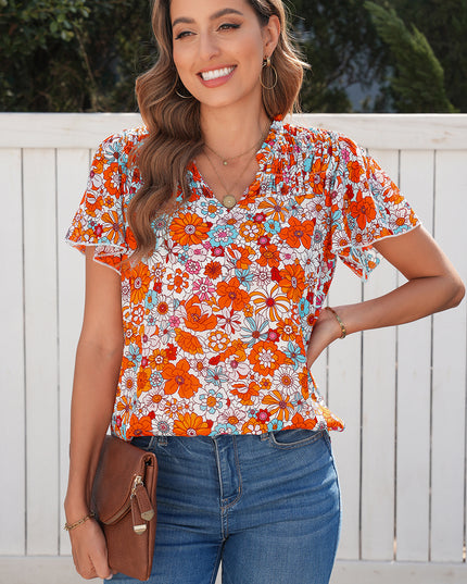 Sunset Bloom Blouse