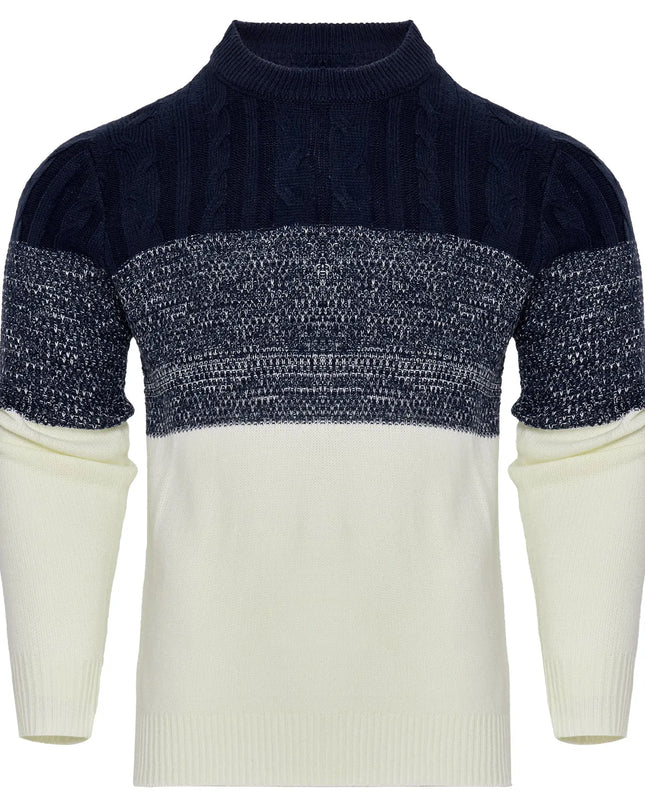 Casual Knit Pullover Sweater for Men