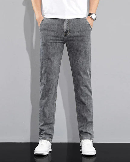 Stretch Slim Fit Casual Trousers.