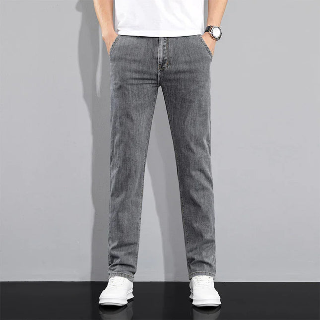 Stretch Slim Fit Casual Trousers.