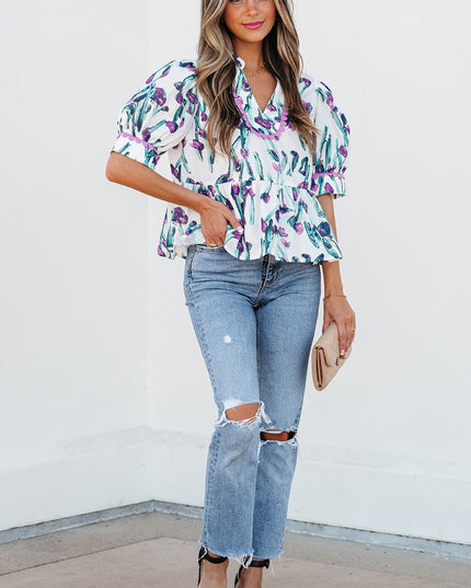 Lavender Muse Top
