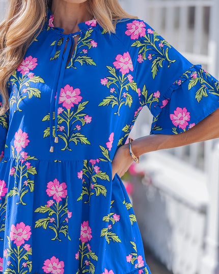 The Riviera Floral Dress