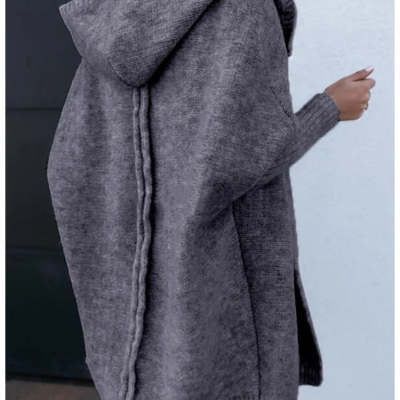Casual Oversized Hooded Sweater
