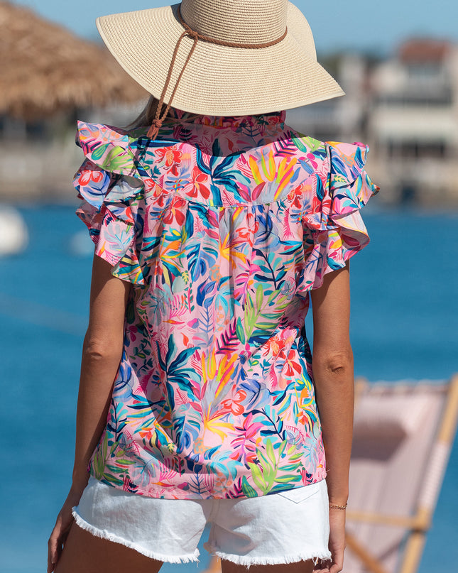 Coral Breeze Blouse