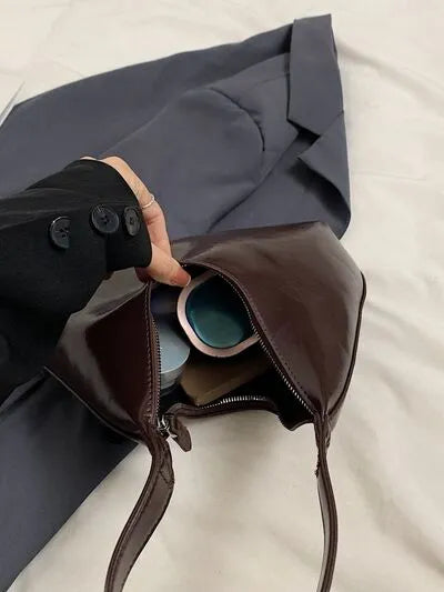 PU Leather Moon Shape Shoulder Bag - Everclothed™