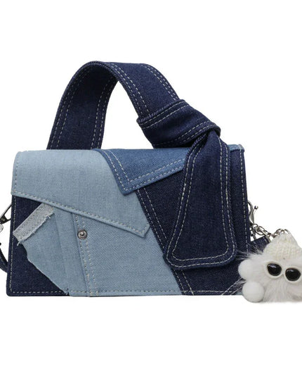 Casual Western Denim Handbag.