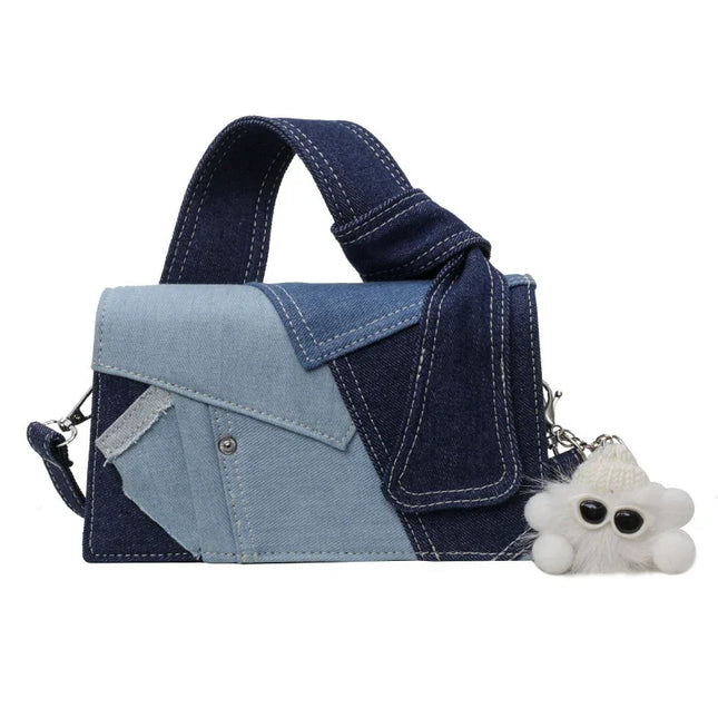 Casual Western Denim Handbag.