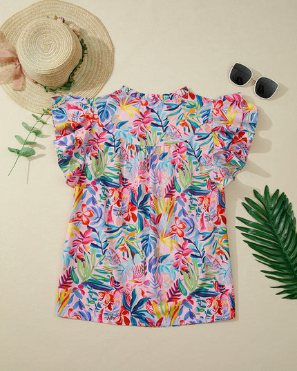Coral Breeze Blouse