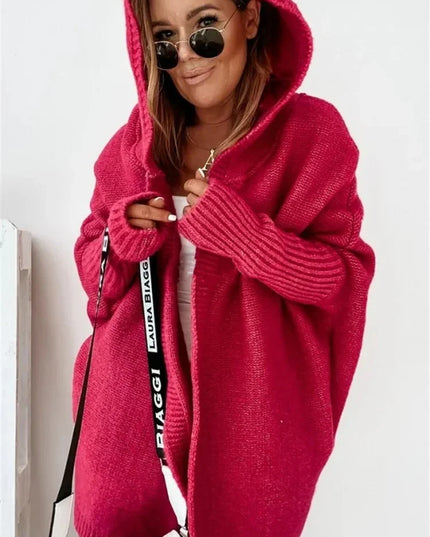 Casual Oversized Hooded Sweater