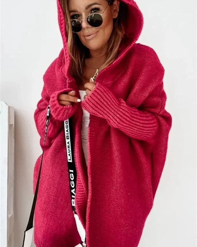 Casual Oversized Hooded Sweater