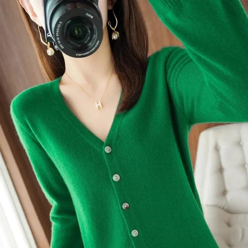 Long Sleeve Warm Knit Cardigan - Everclothed™