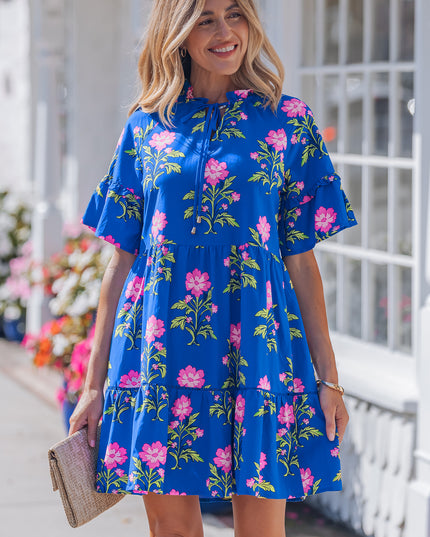 The Riviera Floral Dress