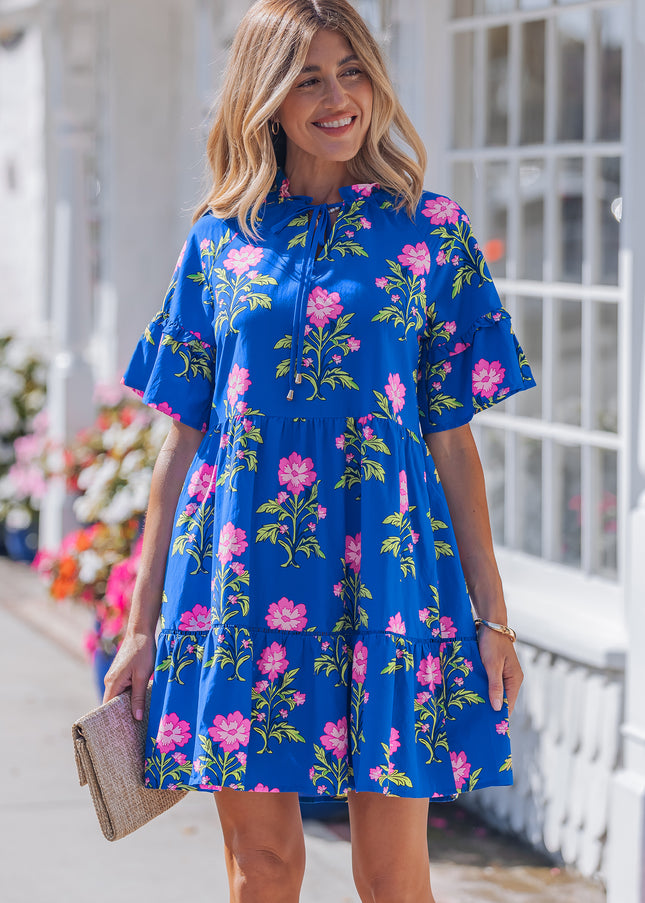 The Riviera Floral Dress