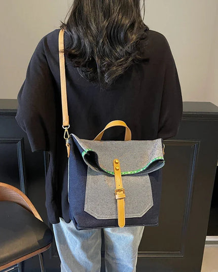 Casual Denim Shoulder & Crossbody Bag.