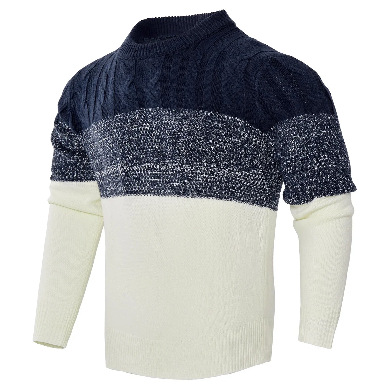 Casual Knit Pullover Sweater for Men