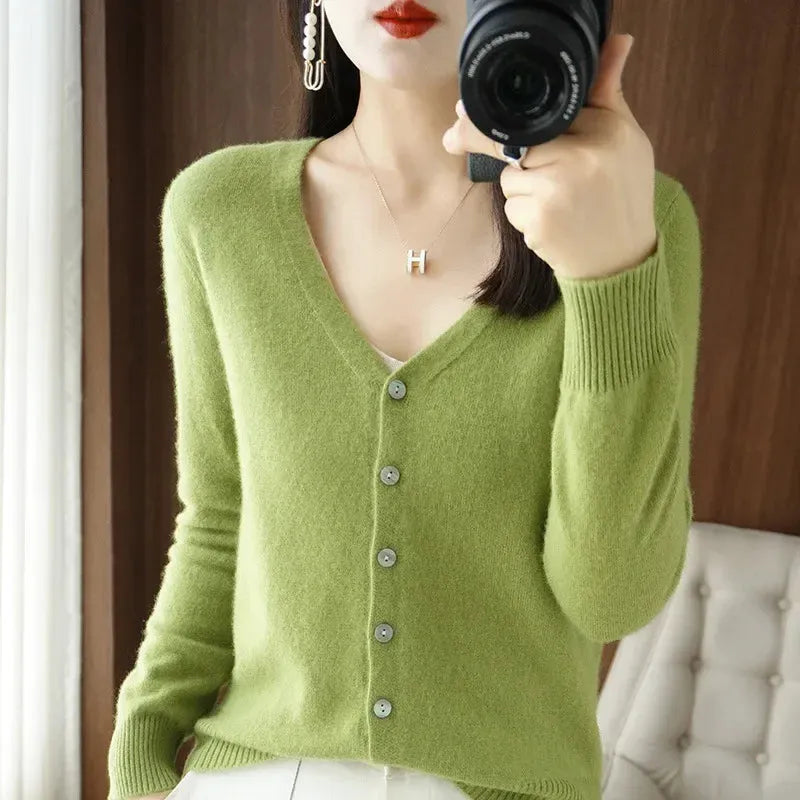 Long Sleeve Warm Knit Cardigan - Everclothed™