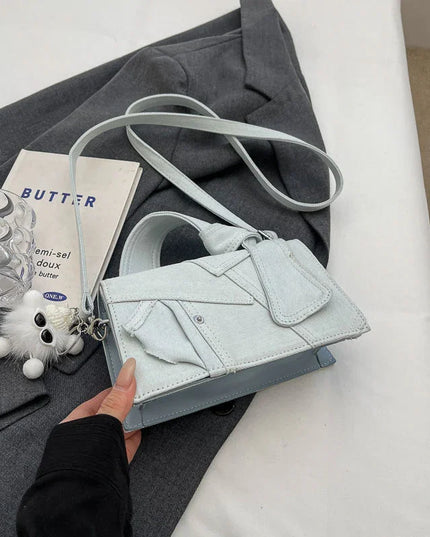 Casual Western Denim Handbag.