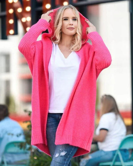 Casual Oversized Hooded Sweater