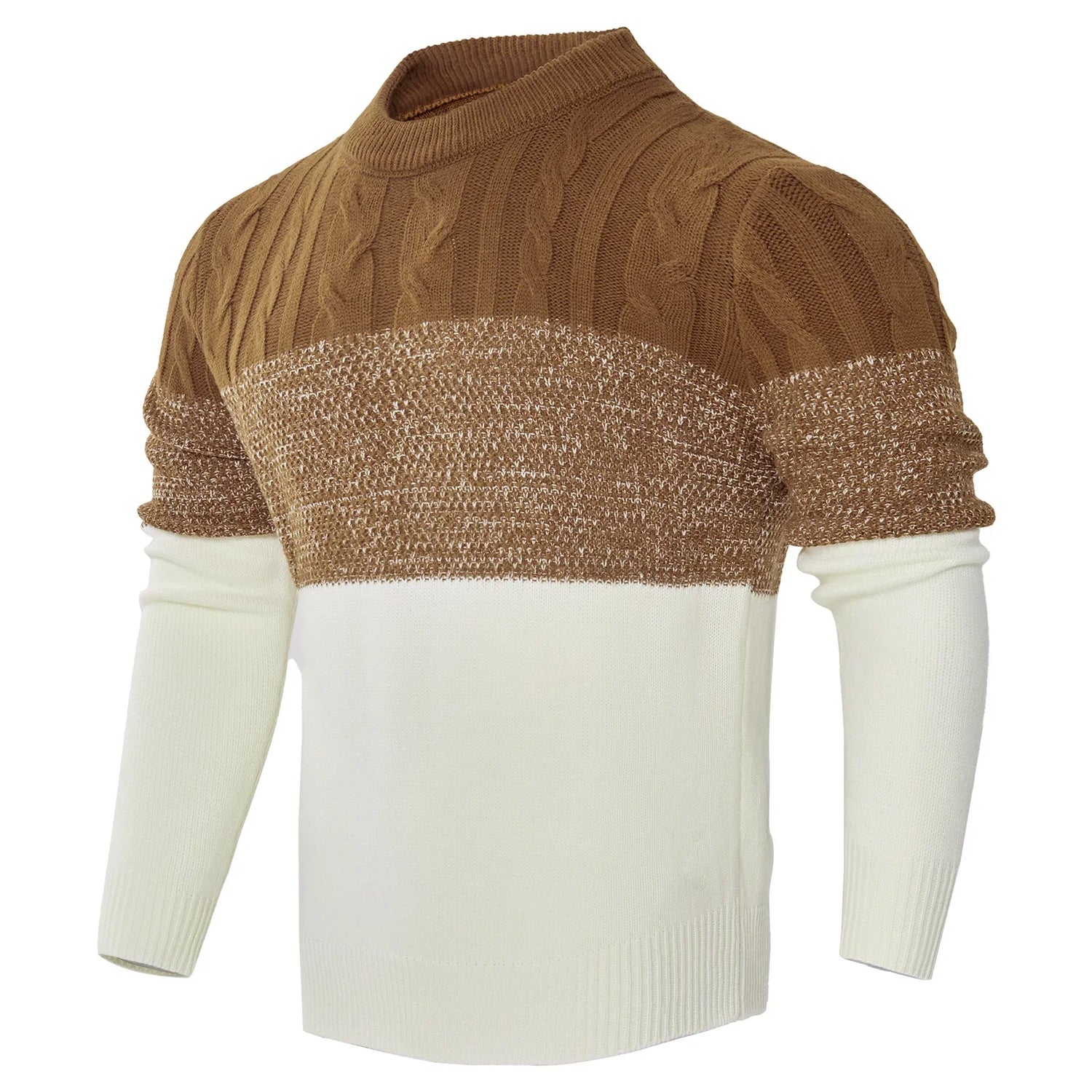 Casual Knit Pullover Sweater for Men