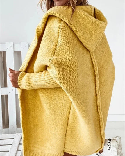 Casual Oversized Hooded Sweater