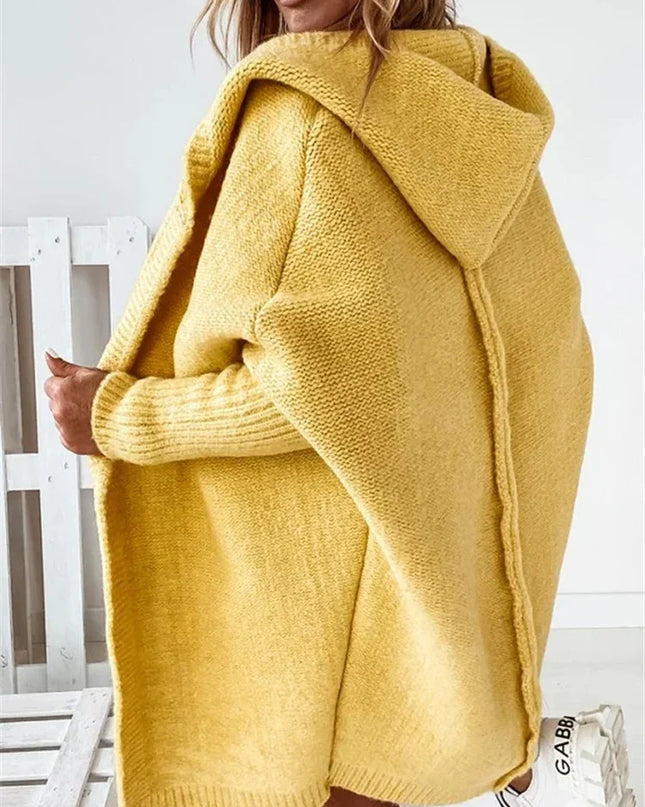 Casual Oversized Hooded Sweater