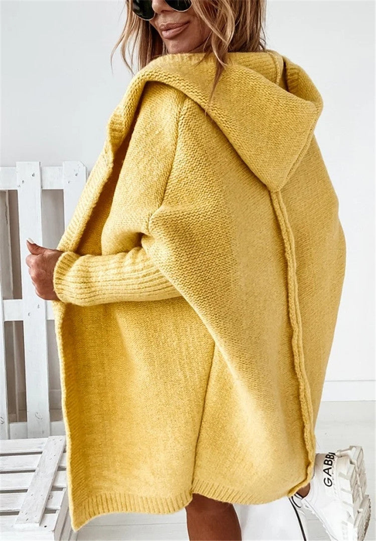 Casual Oversized Hooded Sweater