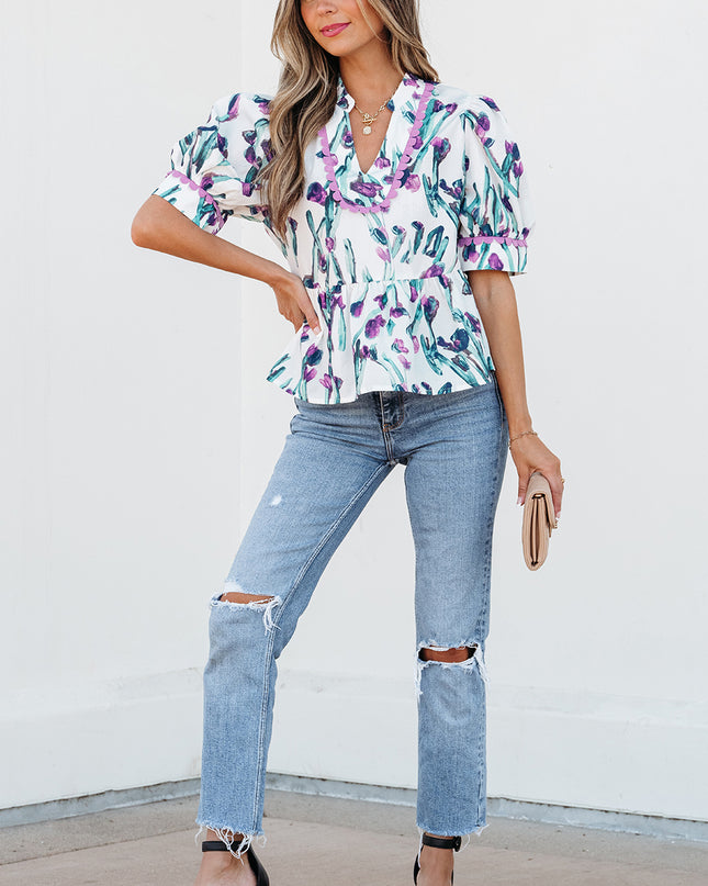 Lavender Muse Top