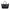 Black handbag on a white background