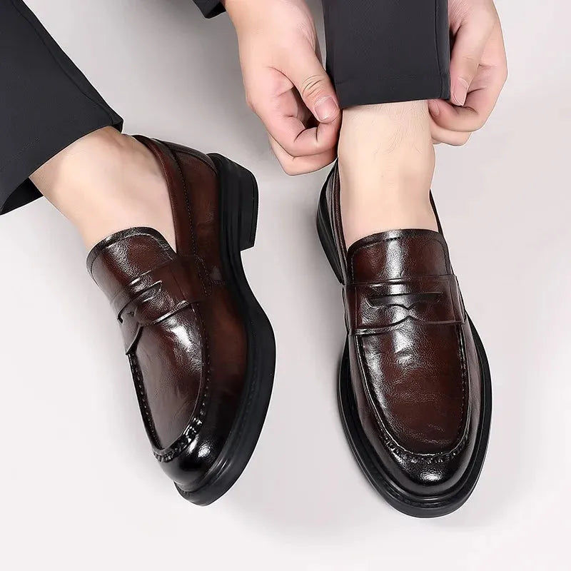 Classic Italian Leather Loafers